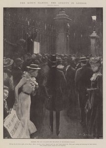 Kongens sykdom, angsten i London
